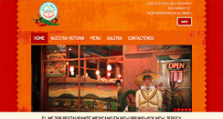 Desktop Screenshot of costachicarestaurant.com